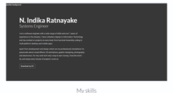 Desktop Screenshot of niratnayake.com